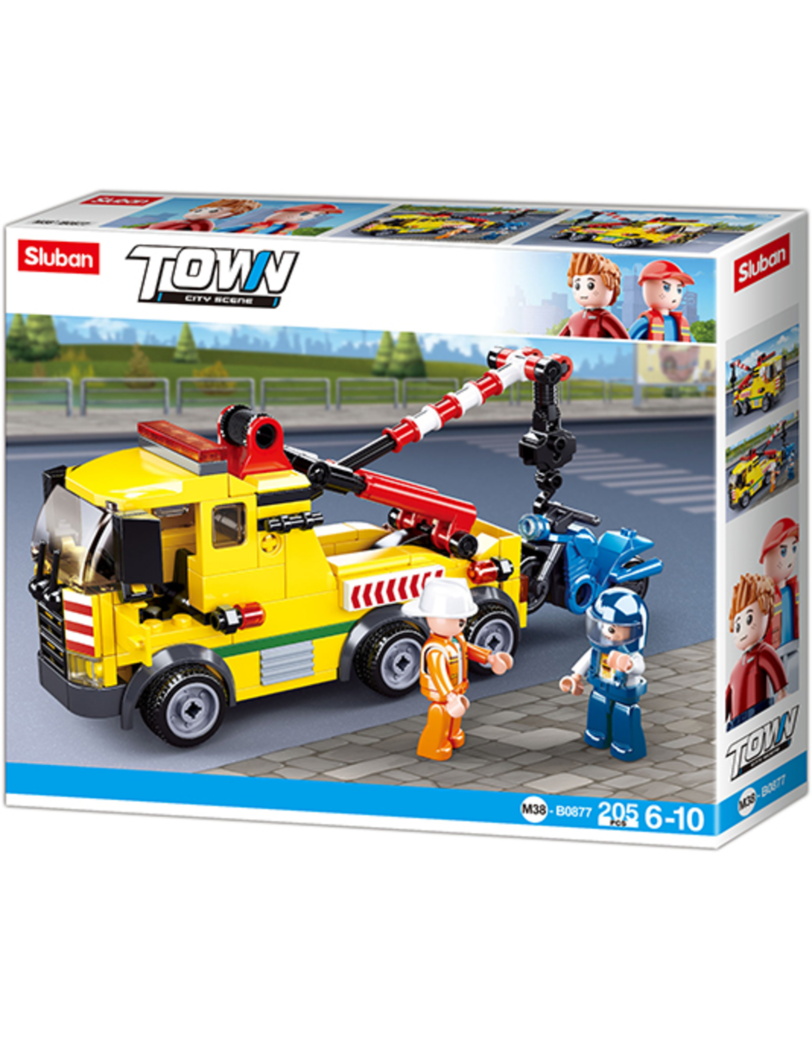 Sluban Sluban Town - Grote Takelwagen M38-B0877