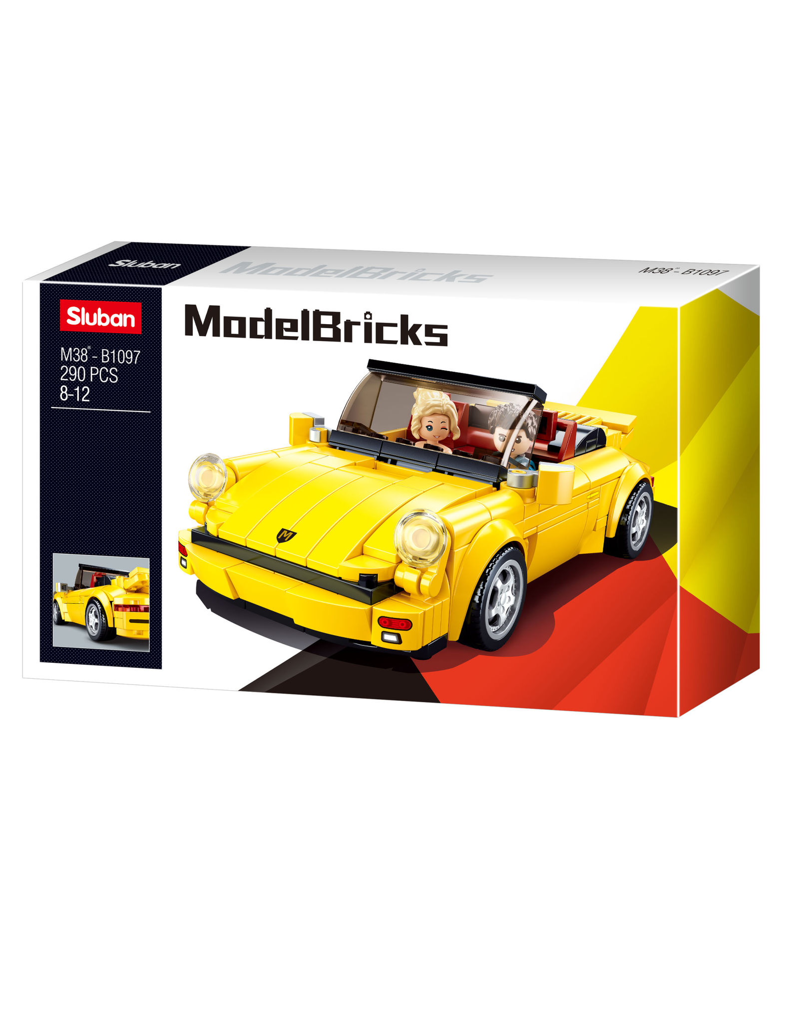 Sluban Sluban Model Bricks - Duitse Sportwagen M38-B1097