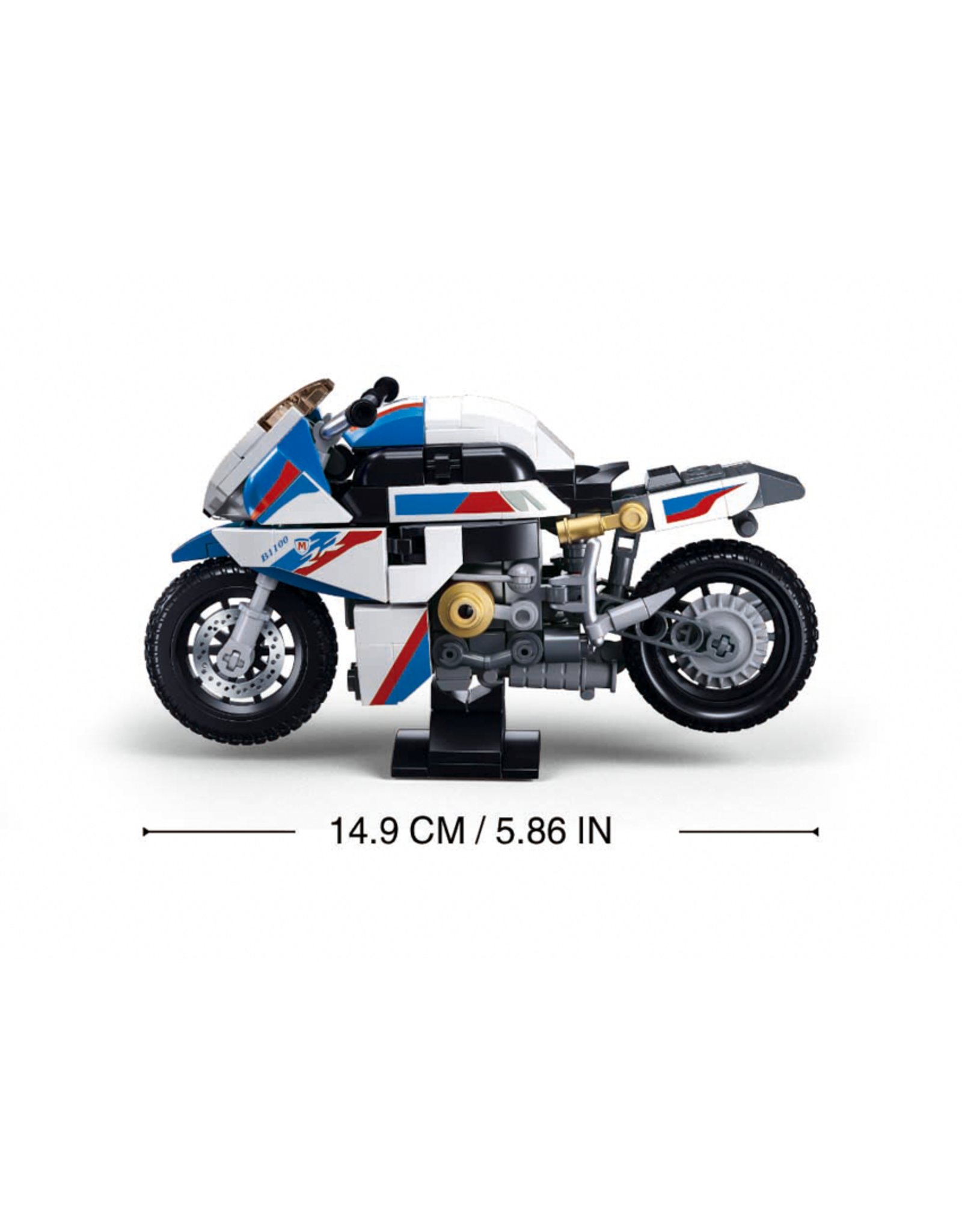 Sluban Sluban Model Bricks - Motorfiets 1000RR M38-B1129