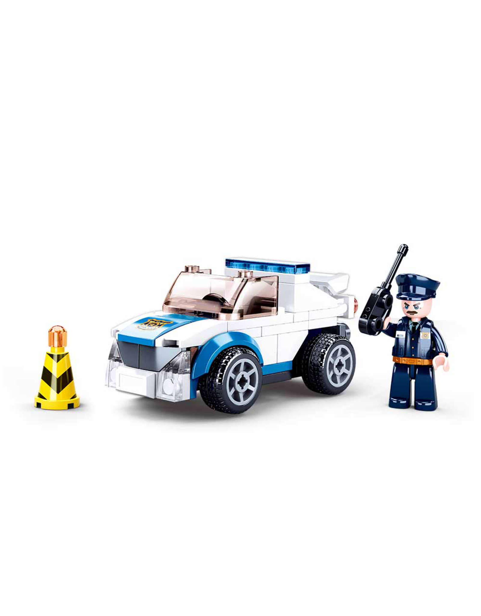 Sluban Sluban Police - Pull Back Surveillancewagen M38-B0824