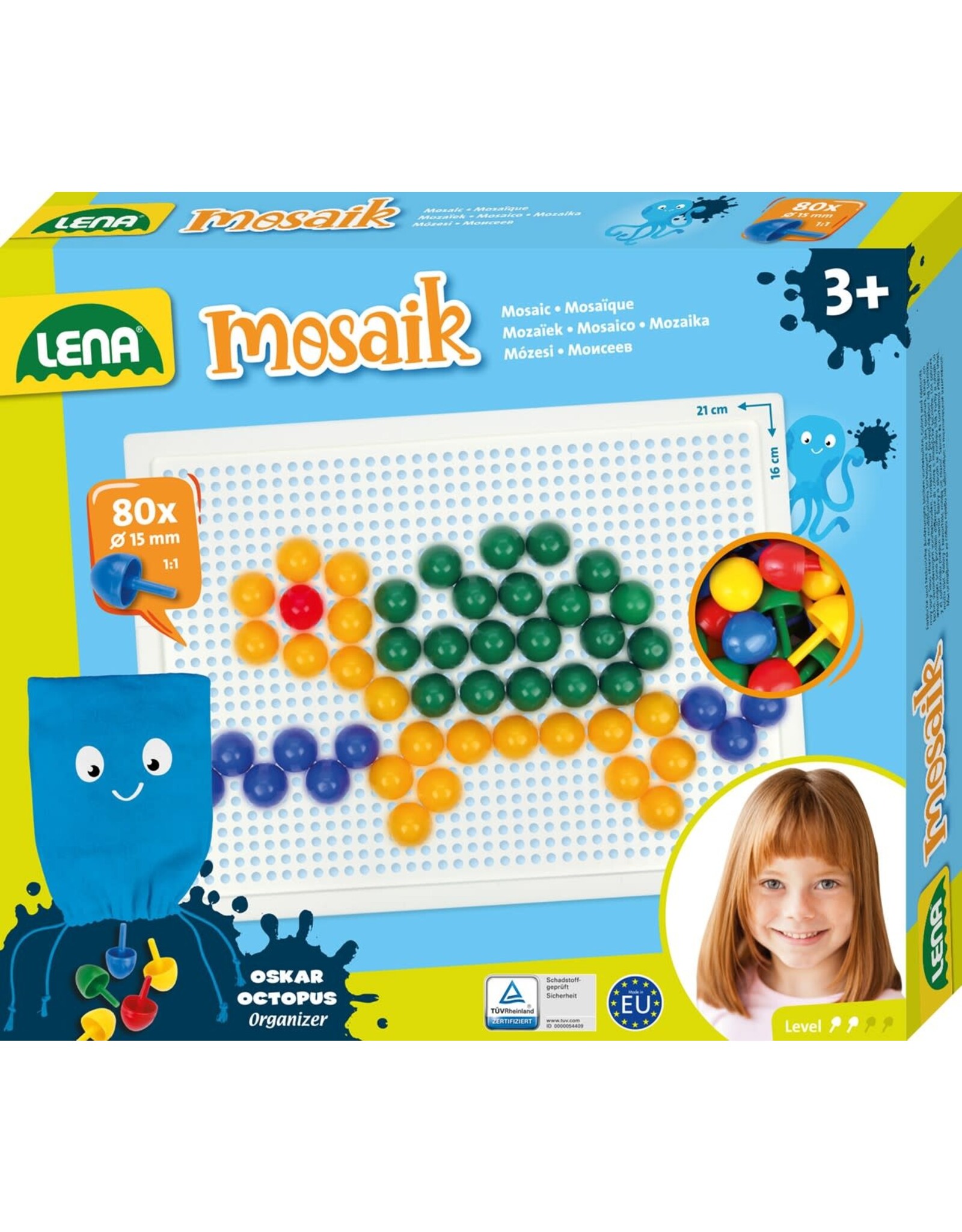 Lena Mozaïek Set 35624 “80 pcs 15 mm”