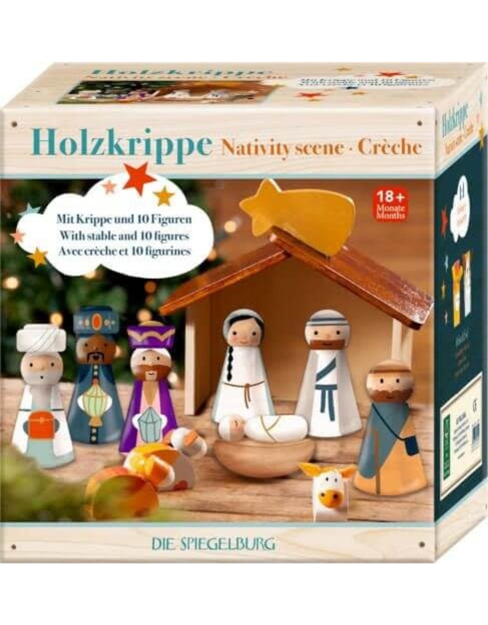 Holzkrippe