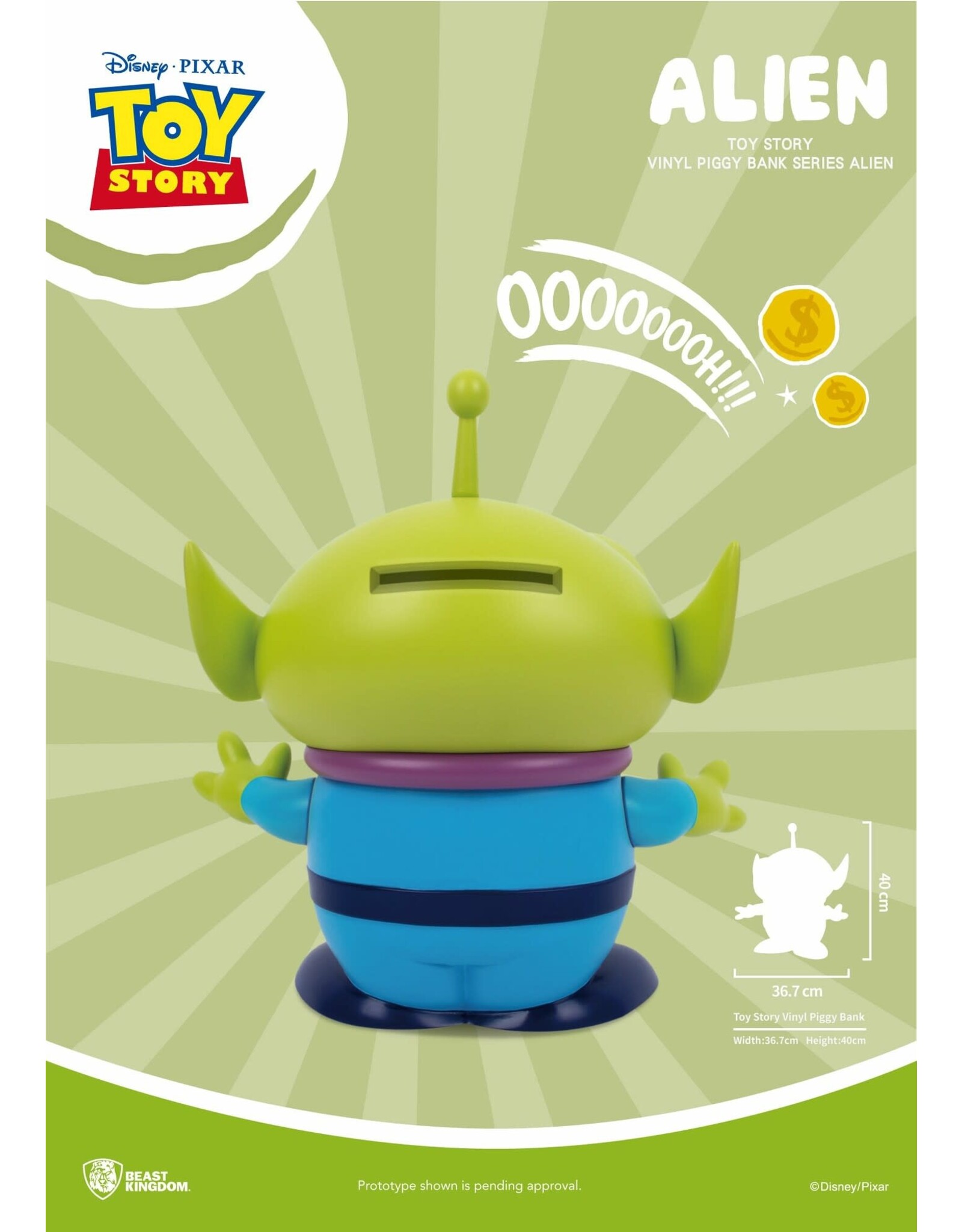 Toy Story Alien Piggy Bank