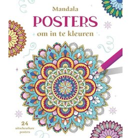 Deltas Mandala posters om in te kleuren