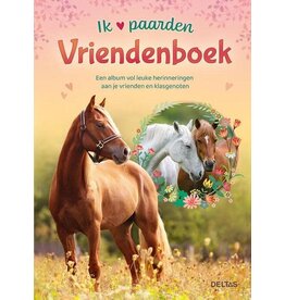 Ik hou van paarden vriendenboek