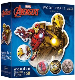 Trefl Wooden Shaped Puzzle 160 Iron Man