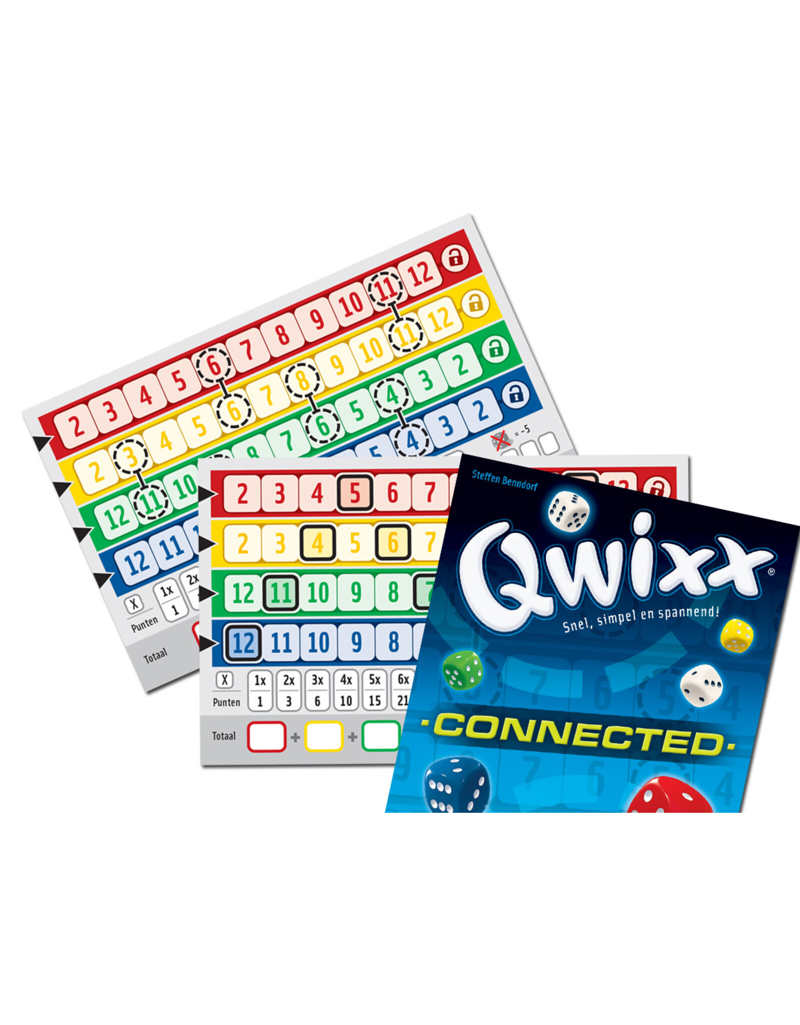 White Goblin Games Qwixx Connected