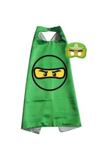 Ninjago - Cape + Masker Groen