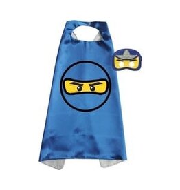 Ninjago - Cape + Masker Blauw