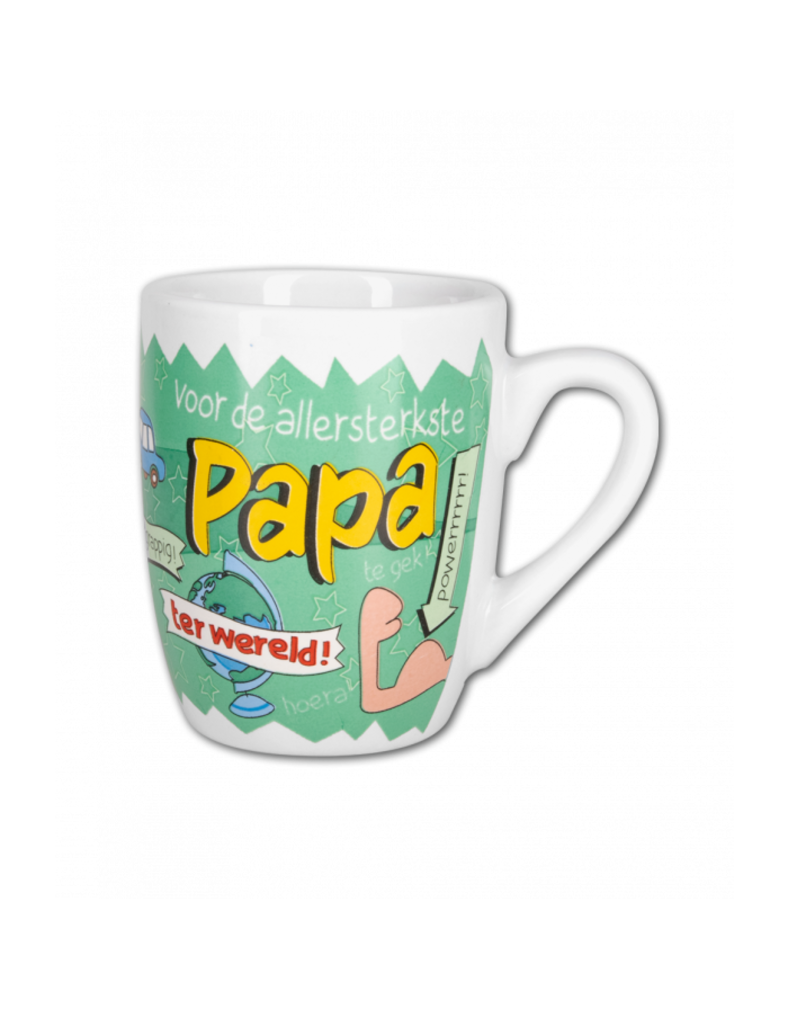 pd party Cartoonmok Allersterkste Papa