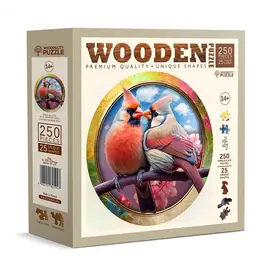 Wooden.City Puzzle Wooden Puzzle 250 Birds in Love