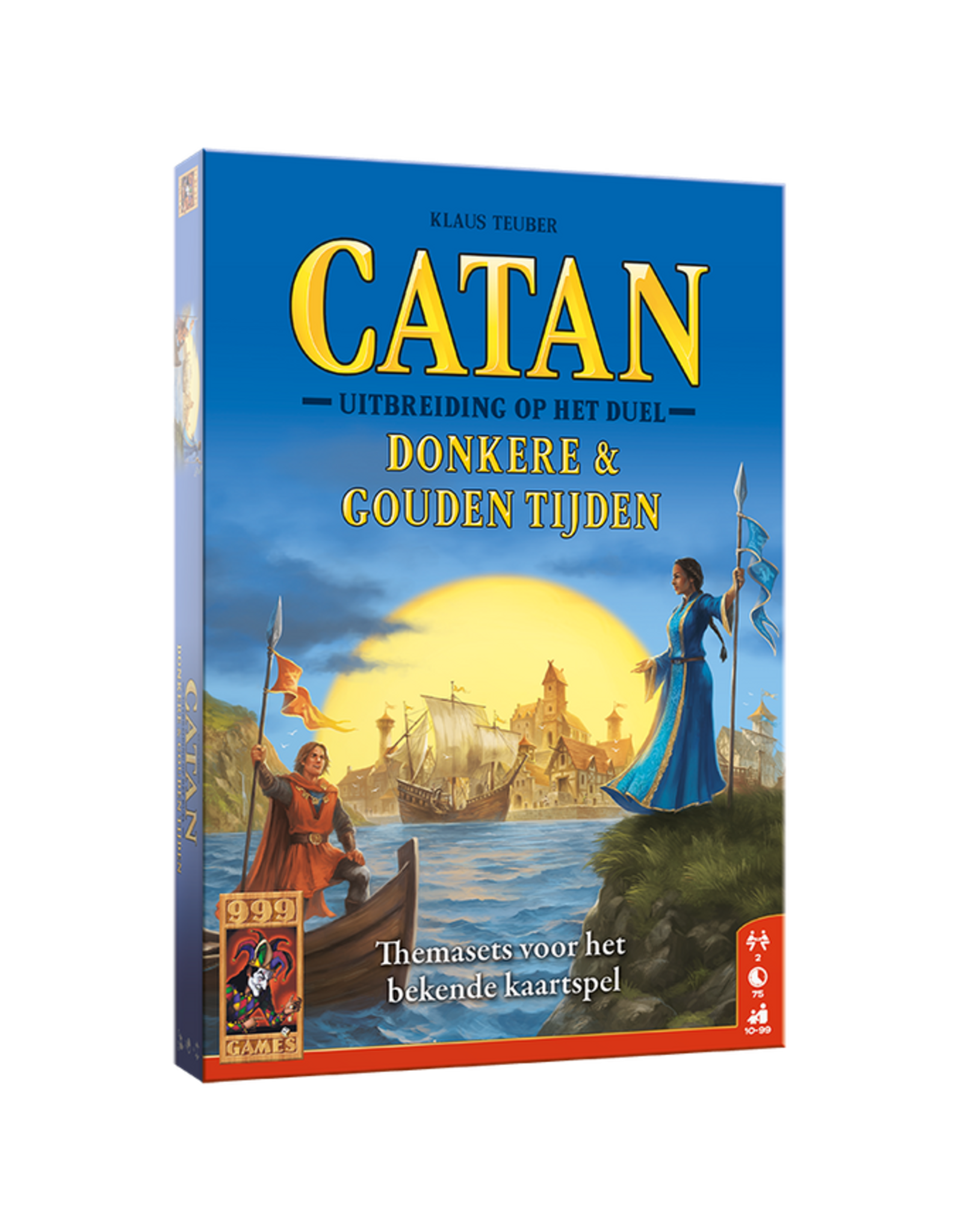 999 Games Catan: Het Duel Donkere en Gouden Tijden Uitbreiding