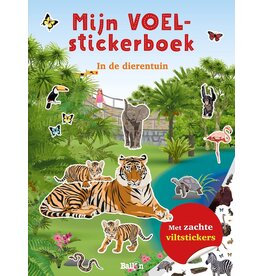 Mijn Voel-Stickerboek "In de dierentuin"