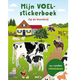 Mijn Voel-Stickerboek "Op de boerderij"