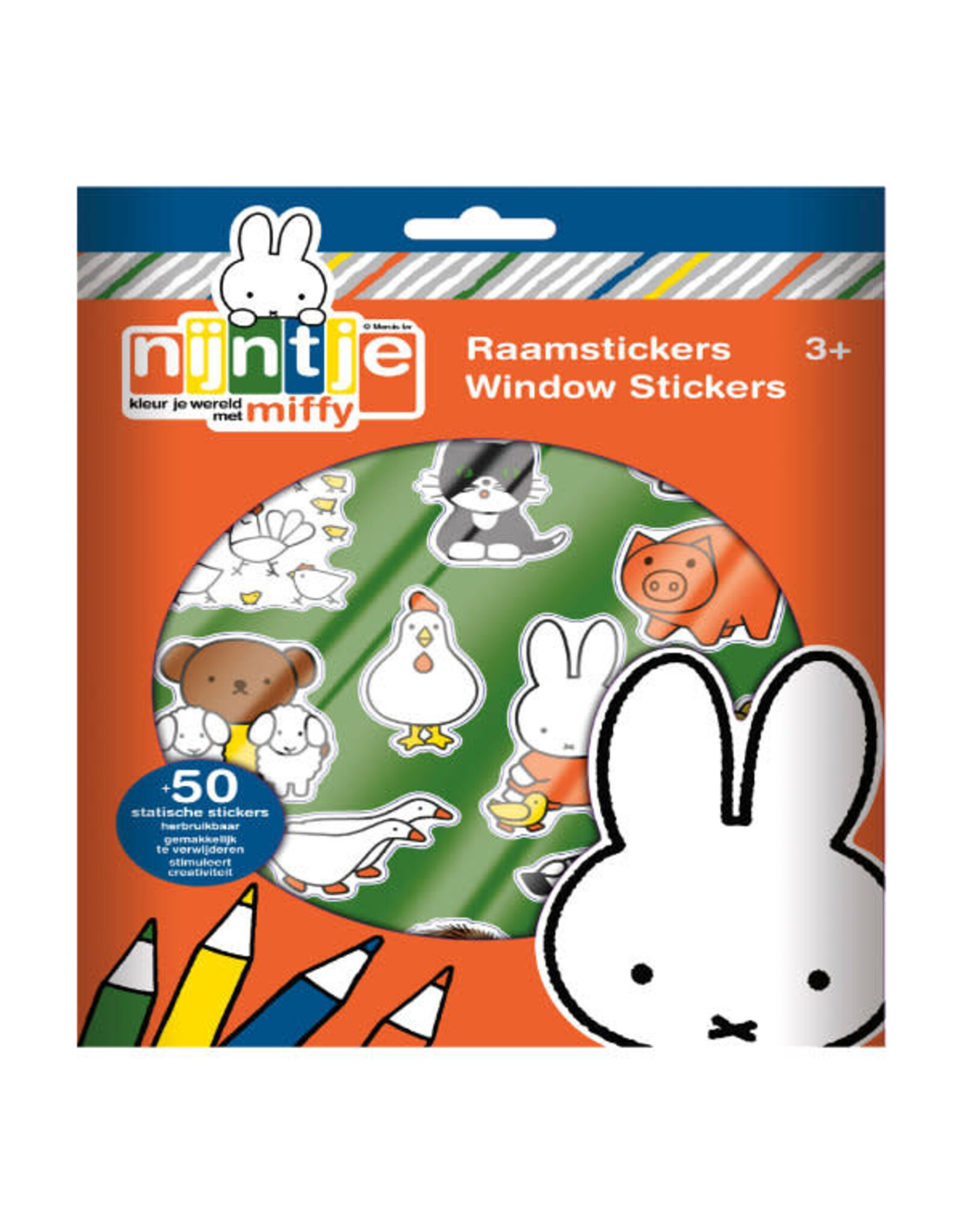 Raamstickers nijntje