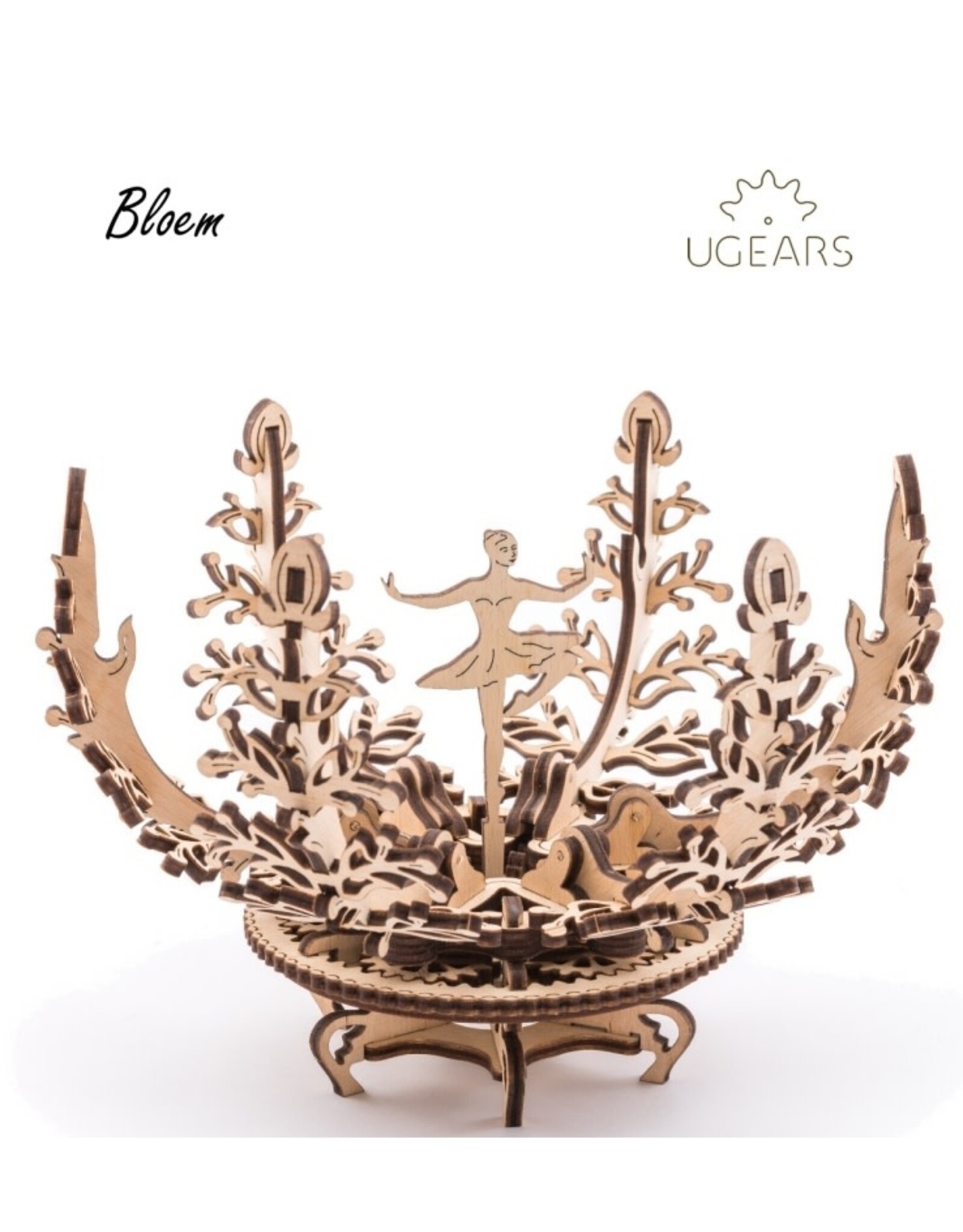 Ugears Houten Modelbouw - Mechanical Flower