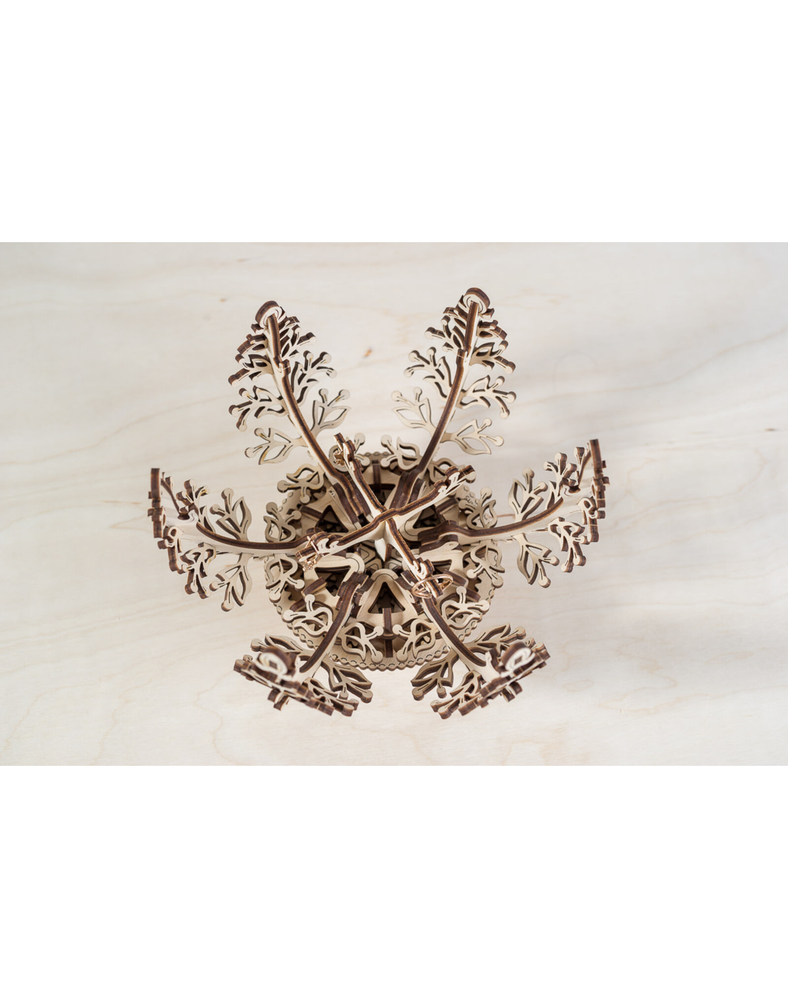 Ugears Houten Modelbouw - Mechanical Flower