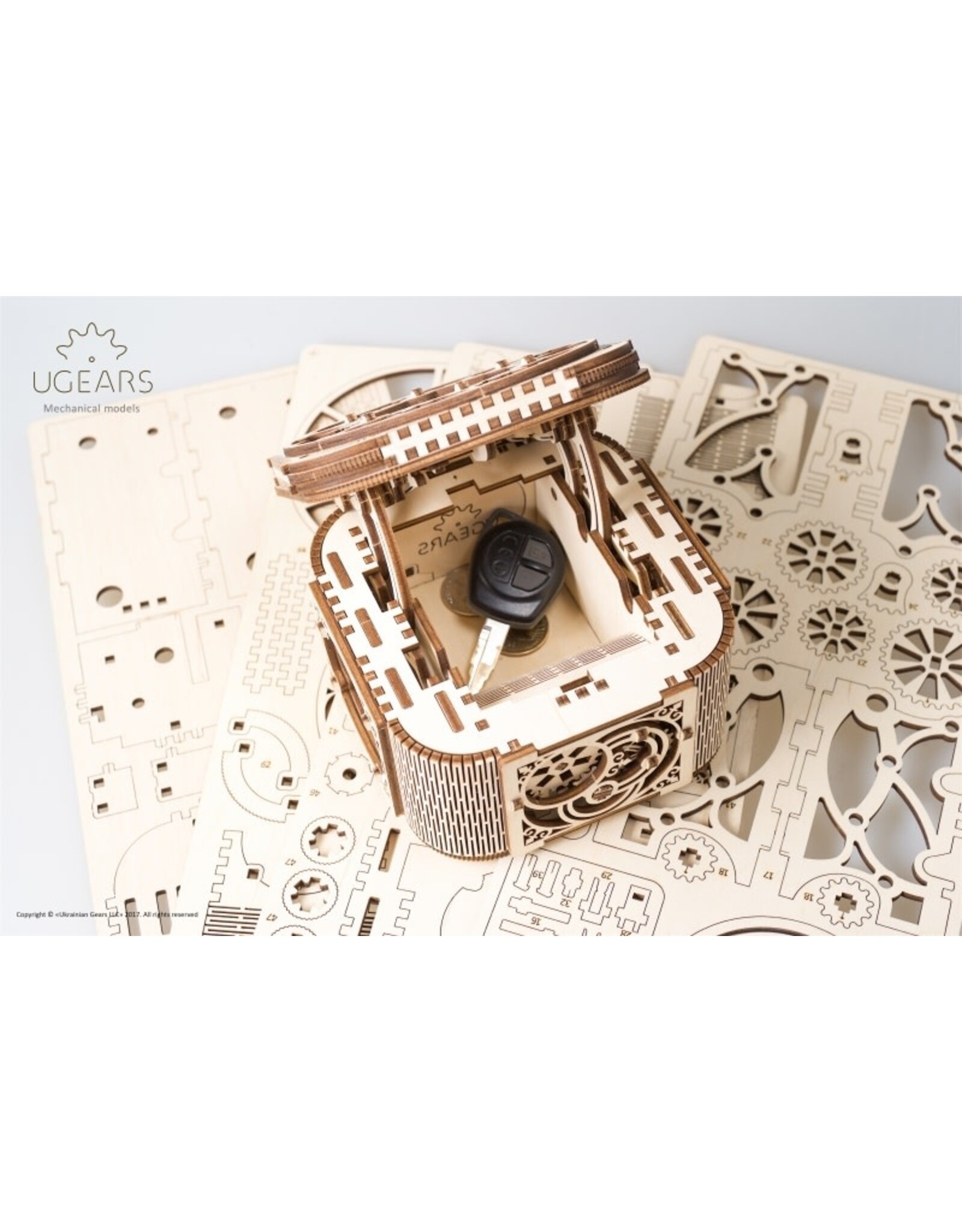 Ugears Houten Modelbouw - Treasure Box