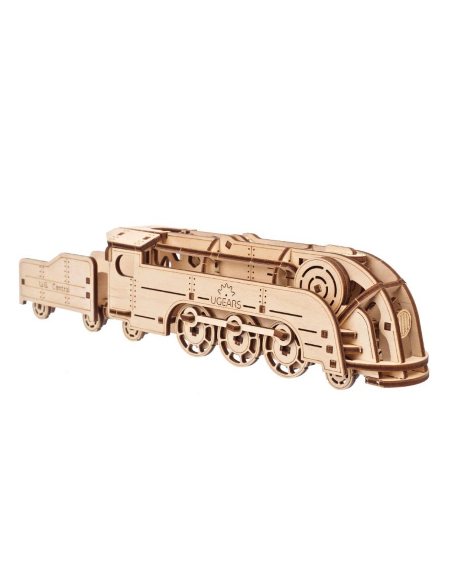 Ugears Houten Modelbouw - Mini Locomotief