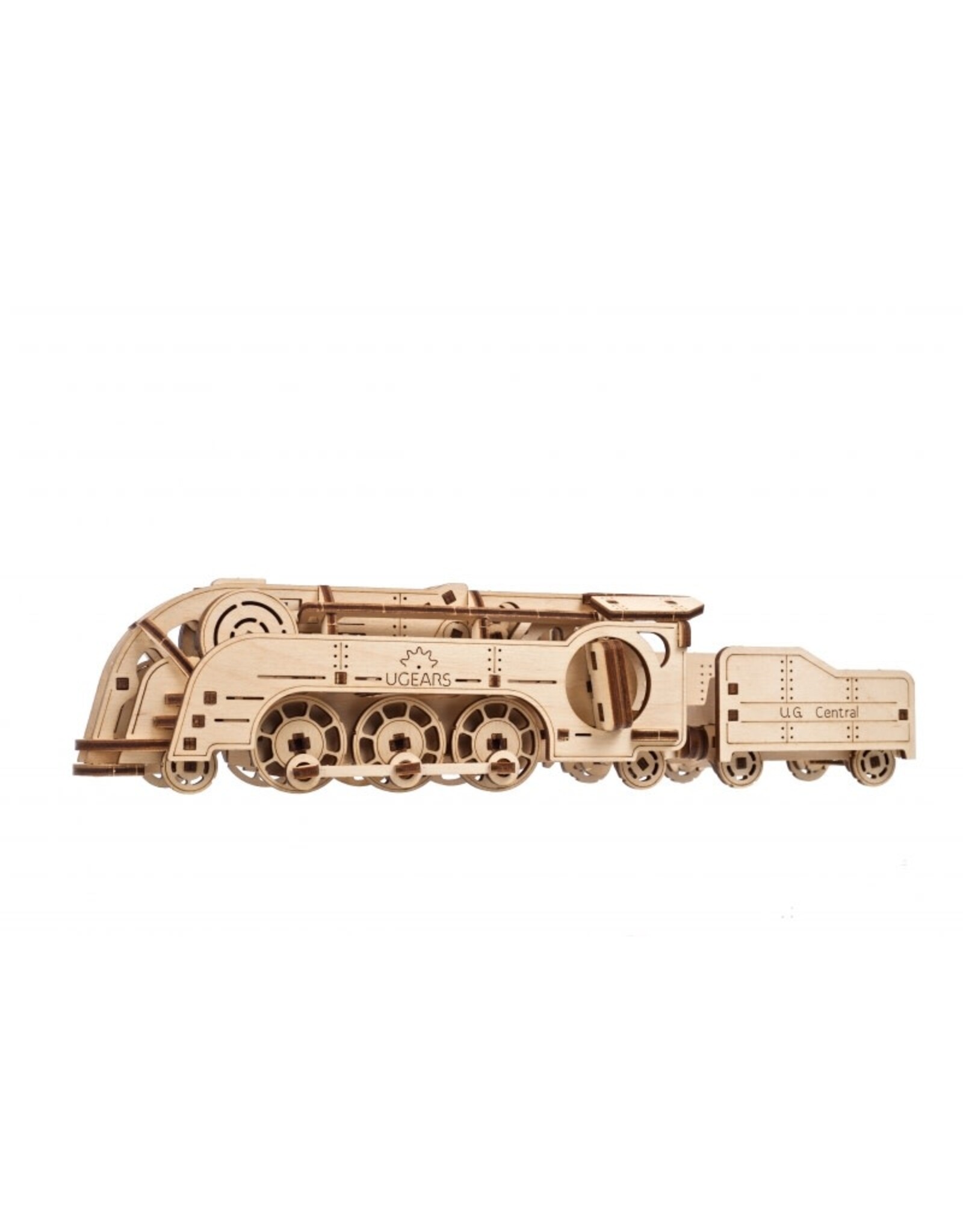 Ugears Houten Modelbouw - Mini Locomotief
