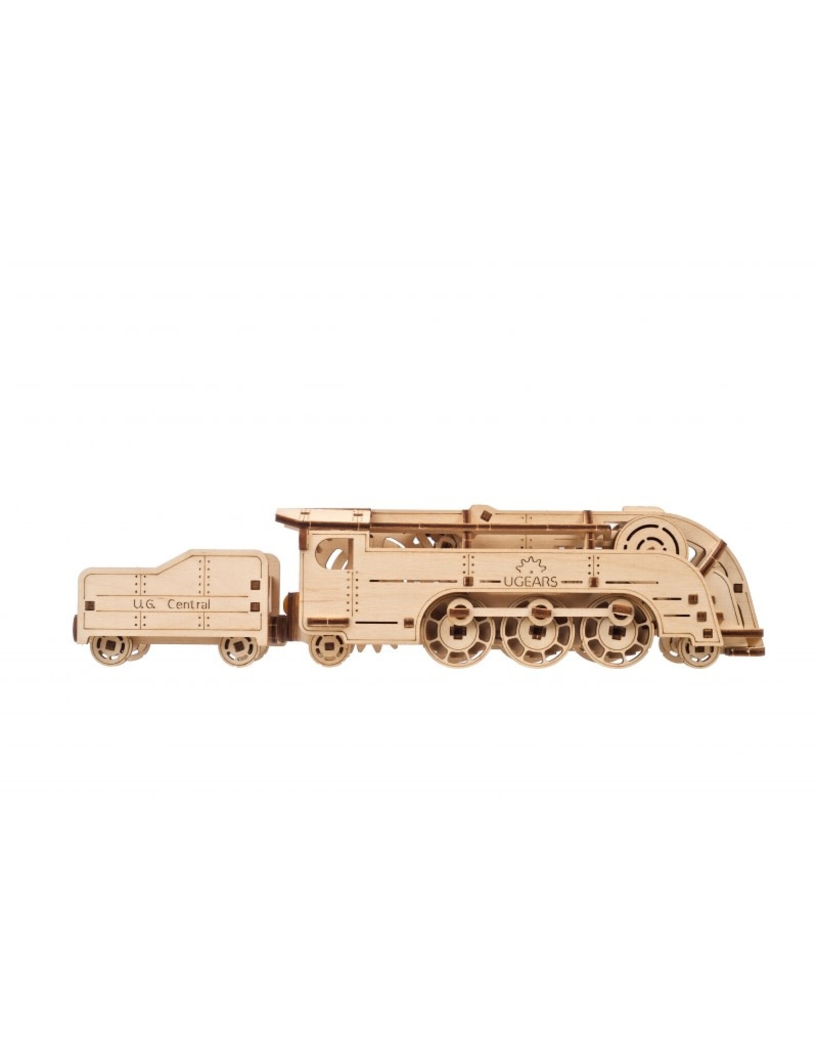 Ugears Houten Modelbouw - Mini Locomotief