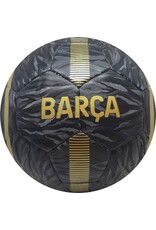 Voetbal FC Barcelona Zwart-Goud  Size 5