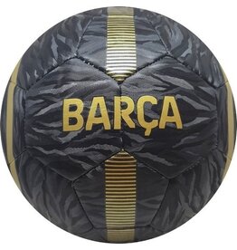 Voetbal FC Barcelona Zwart-Goud  Size 5