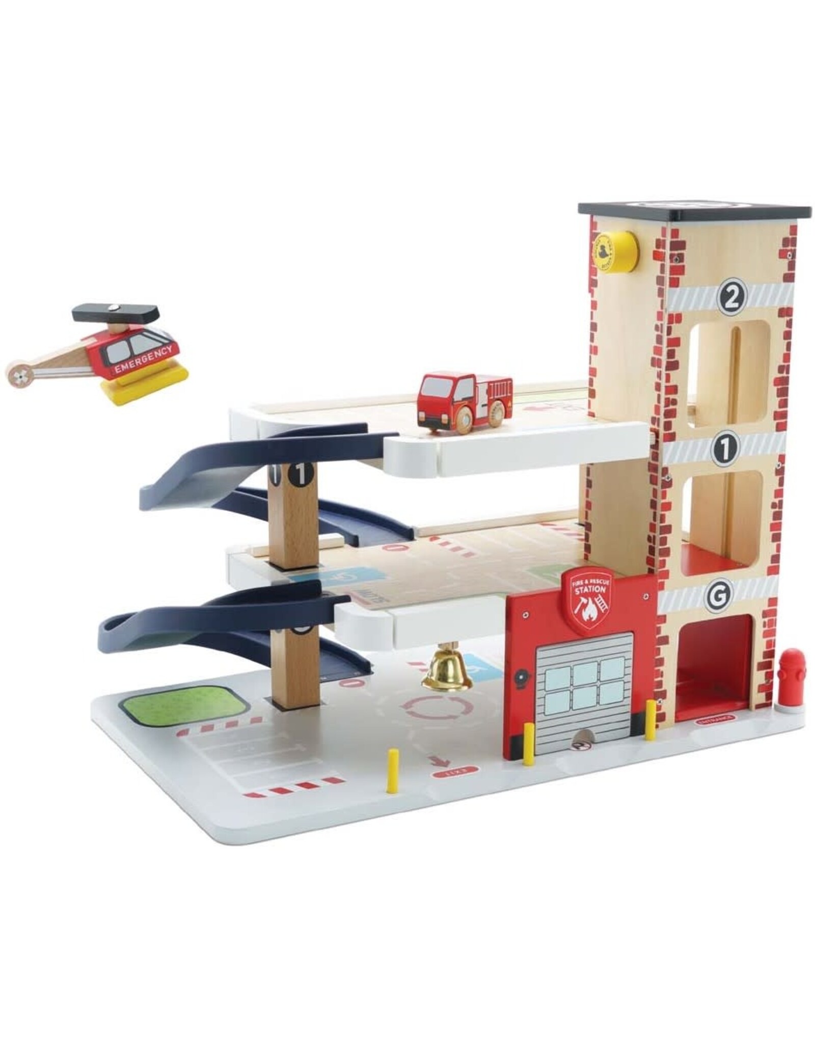 Le Toy Van LTV - Fire & Rescue Garage