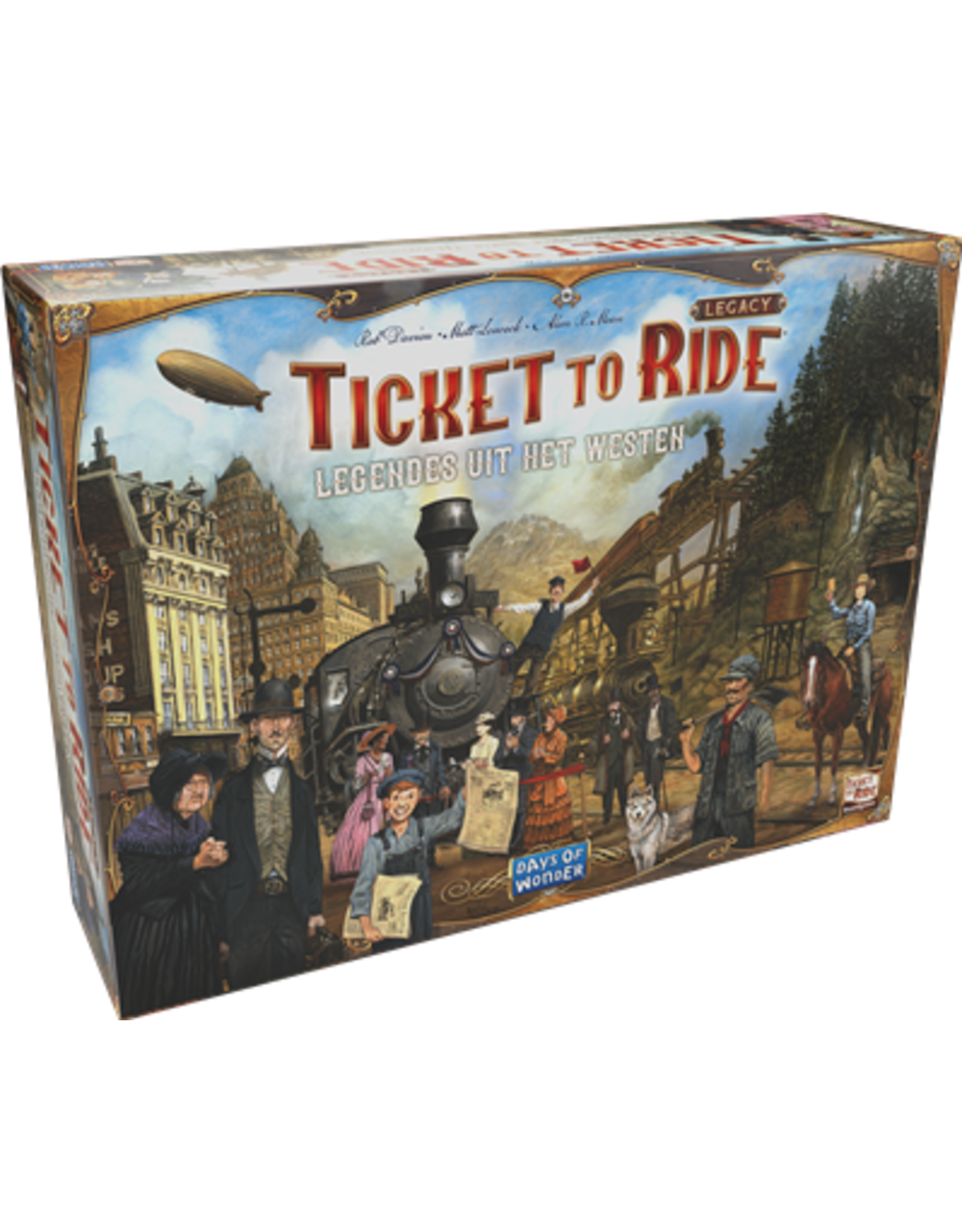 Ticket to Ride Legendes uit het Westen