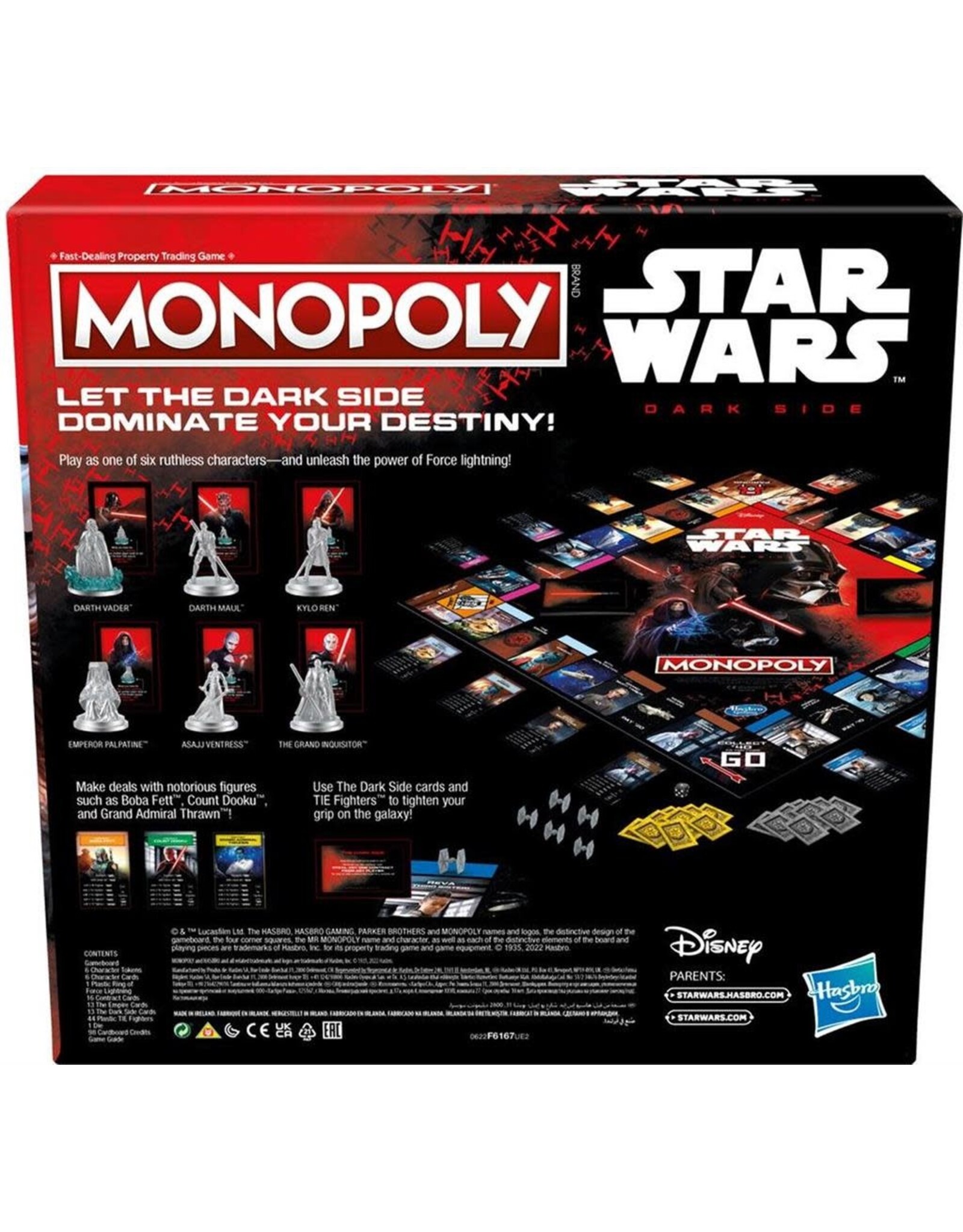 Hasbro Monopoly Star Wars Dark Side