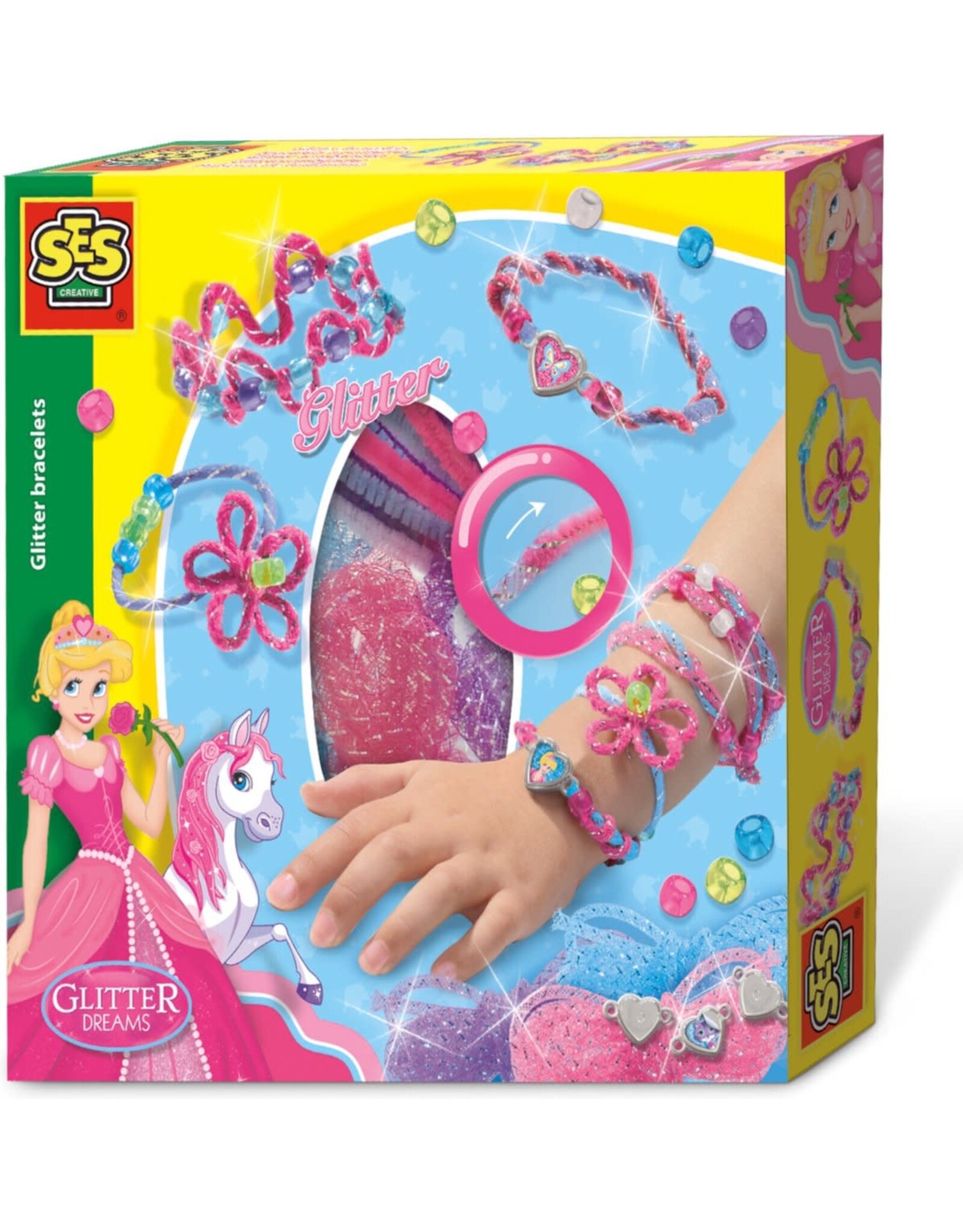 SES SES Glitterarmbanden