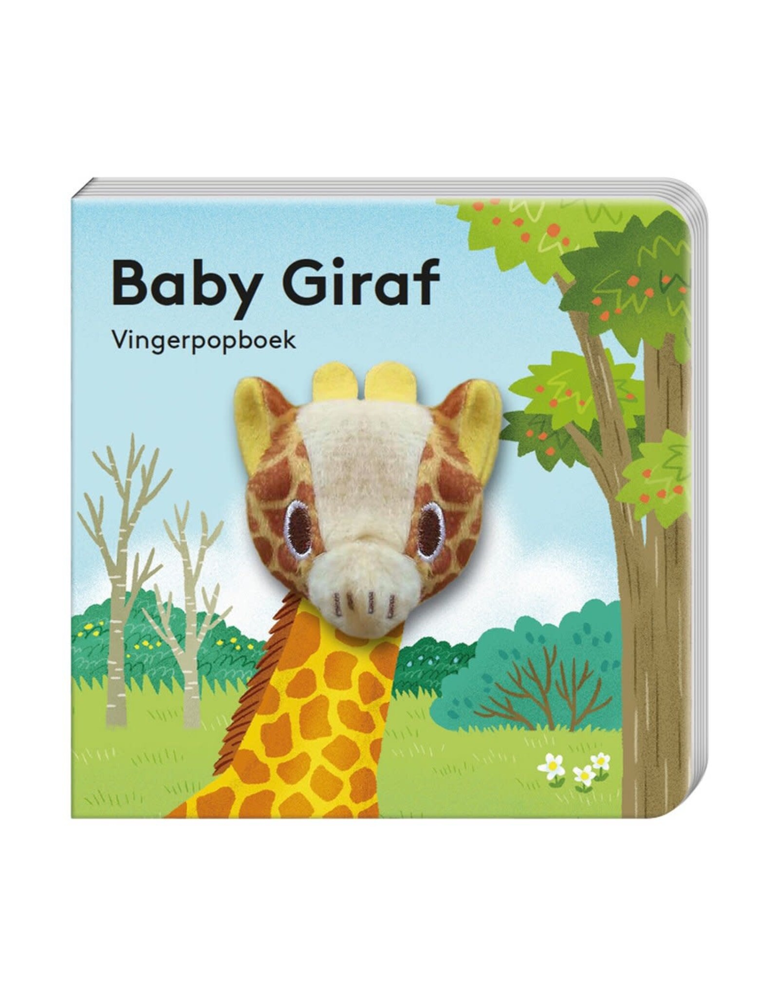 Vingerpopboek - Baby Giraf