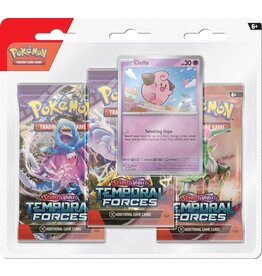 Pokemon Pokémon TCG SV05 Temporal Forces 3 Booster Blister