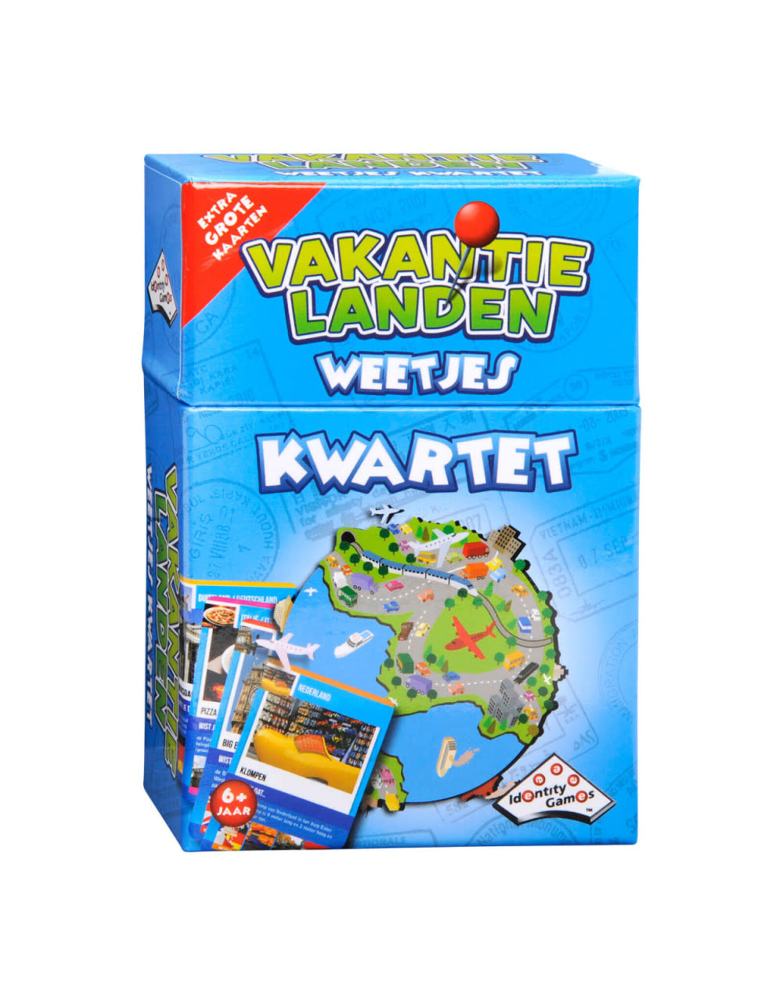 Identity Games Weetjes Kwartet "Vakantie Landen"