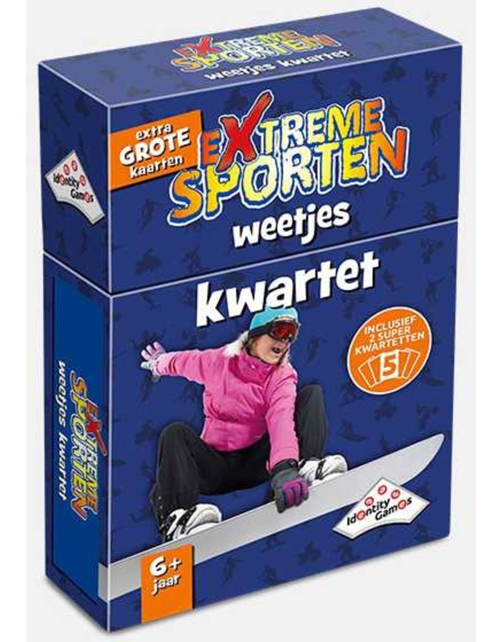 Identity Games Weetjes Kwartet "Extreme Sporten"