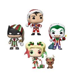 Funko Pop! Pop! Heroes DC Holiday 4-Pack