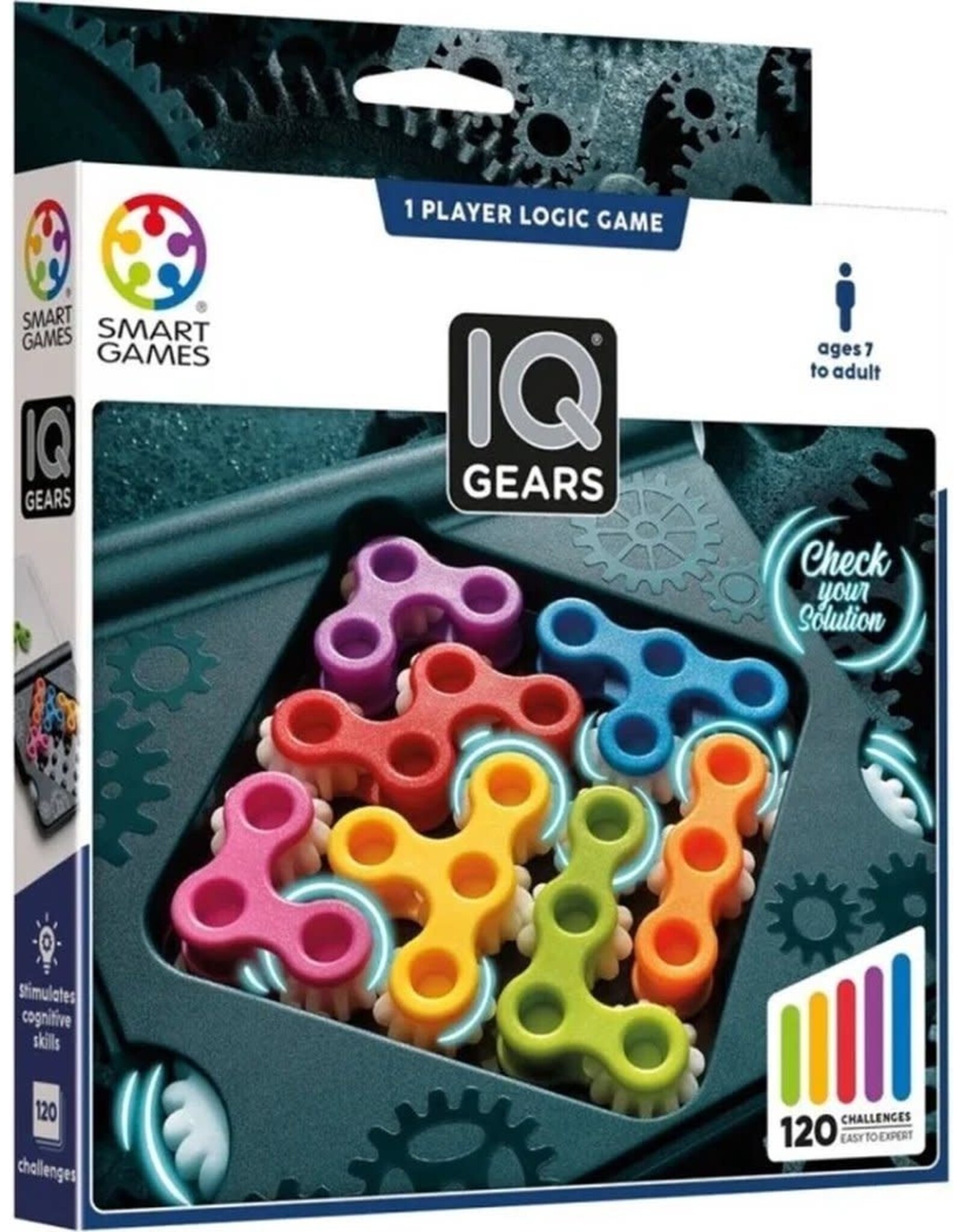SmartGames Smart Games IQ Pocket Games - IQ Gears