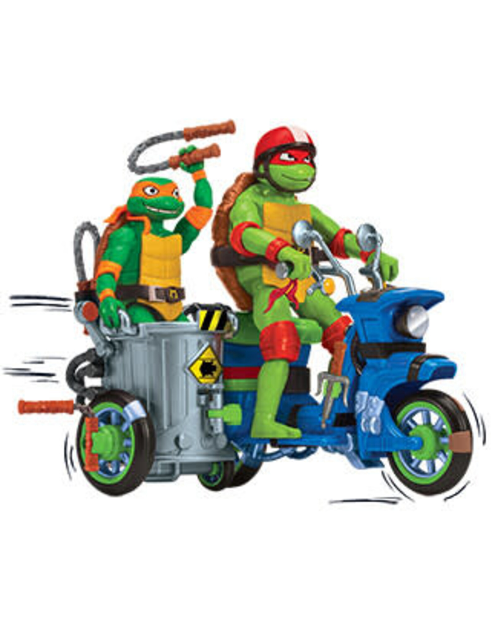 TMNT: Mutant Mayhem - Turtle Cycle with Sidecar