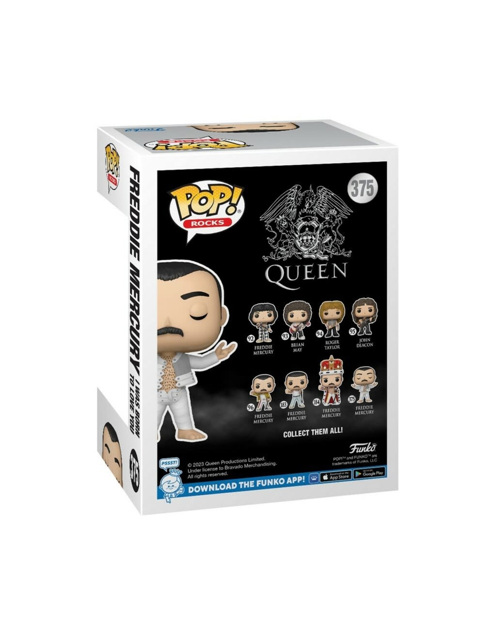 Funko Funko Pop! Rocks nr375 Freddie Mercury