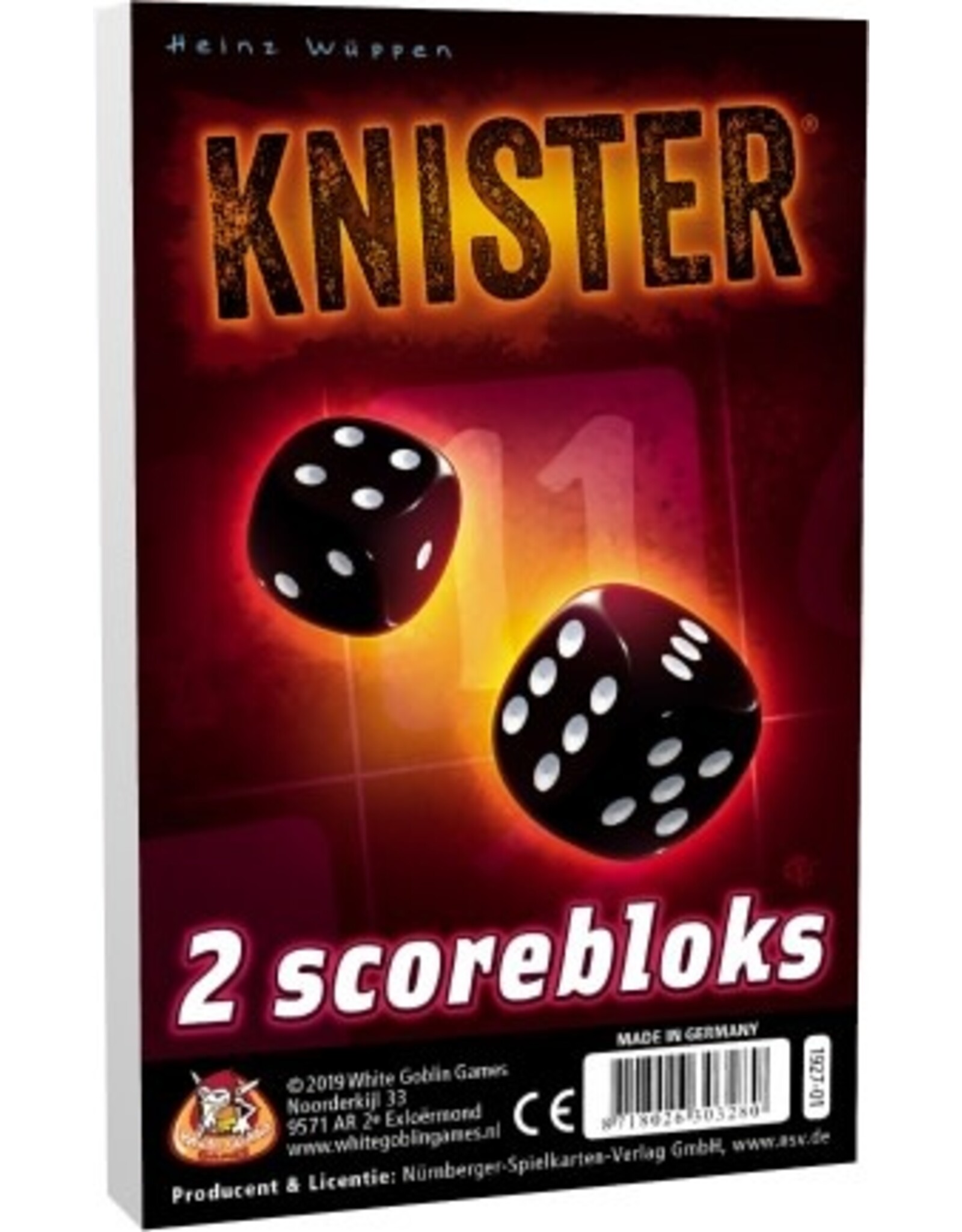 White Goblin Games Knister Scoreblokken