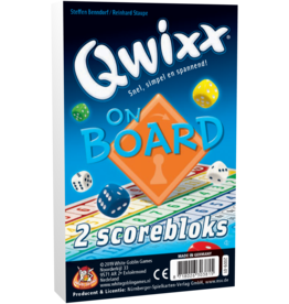 White Goblin Games Qwixx On Board Scoreblokken