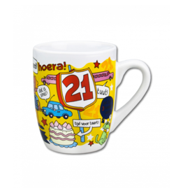 pd party Cartoonmok 21 Jaar