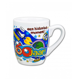 pd party Cartoonmok 60 Jaar