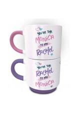 Friends Mug Set - Monica and Rachel