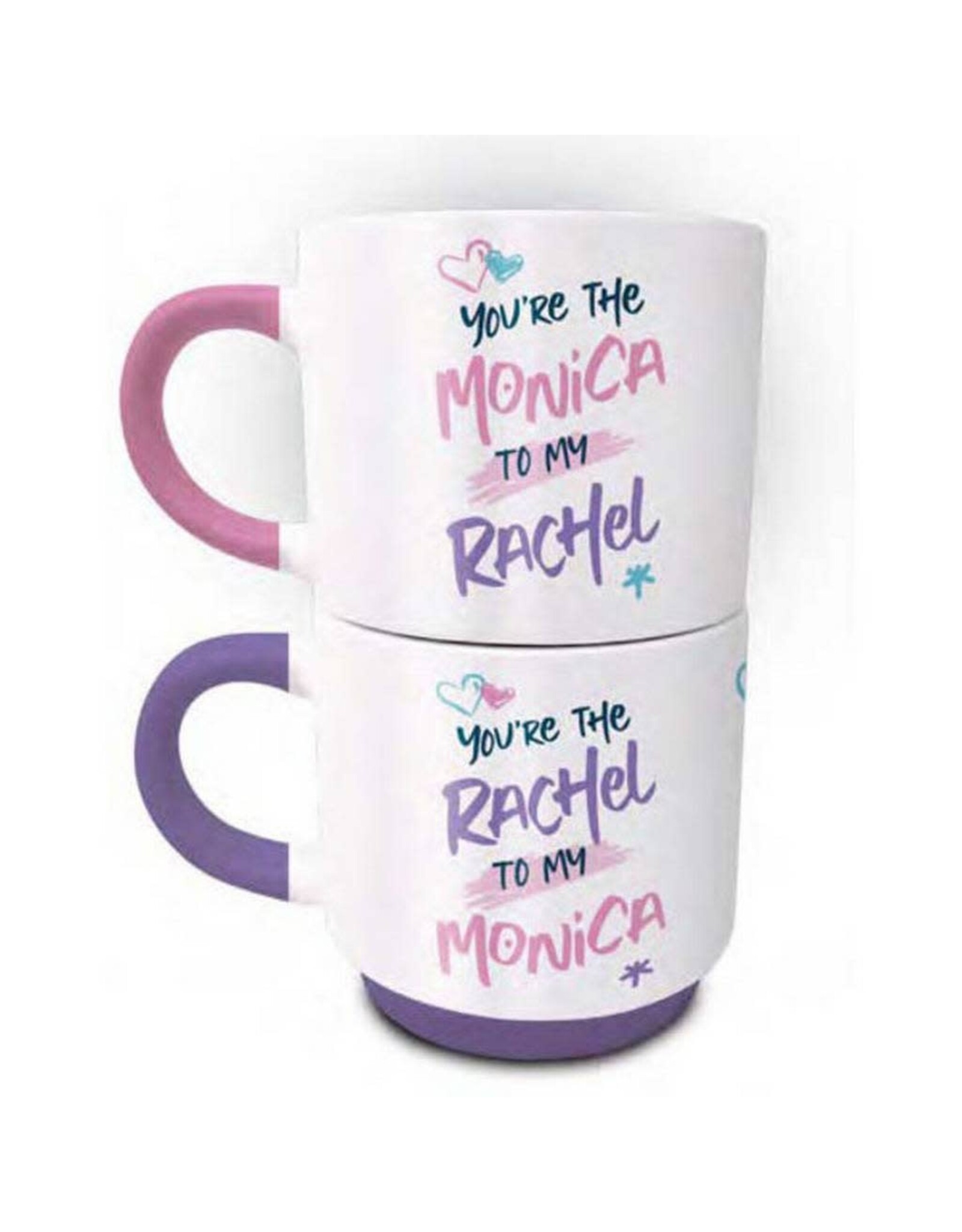 Friends Mug Set - Monica and Rachel