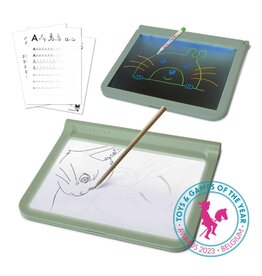 KidyWolf KIDYDRAW-PRO mobiele en lichtgevende tablet groen