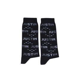 Nooitgedacht Cadeau Naamsokken Heren - Justin