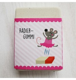 Grätz Radiergummi Maus Rosa