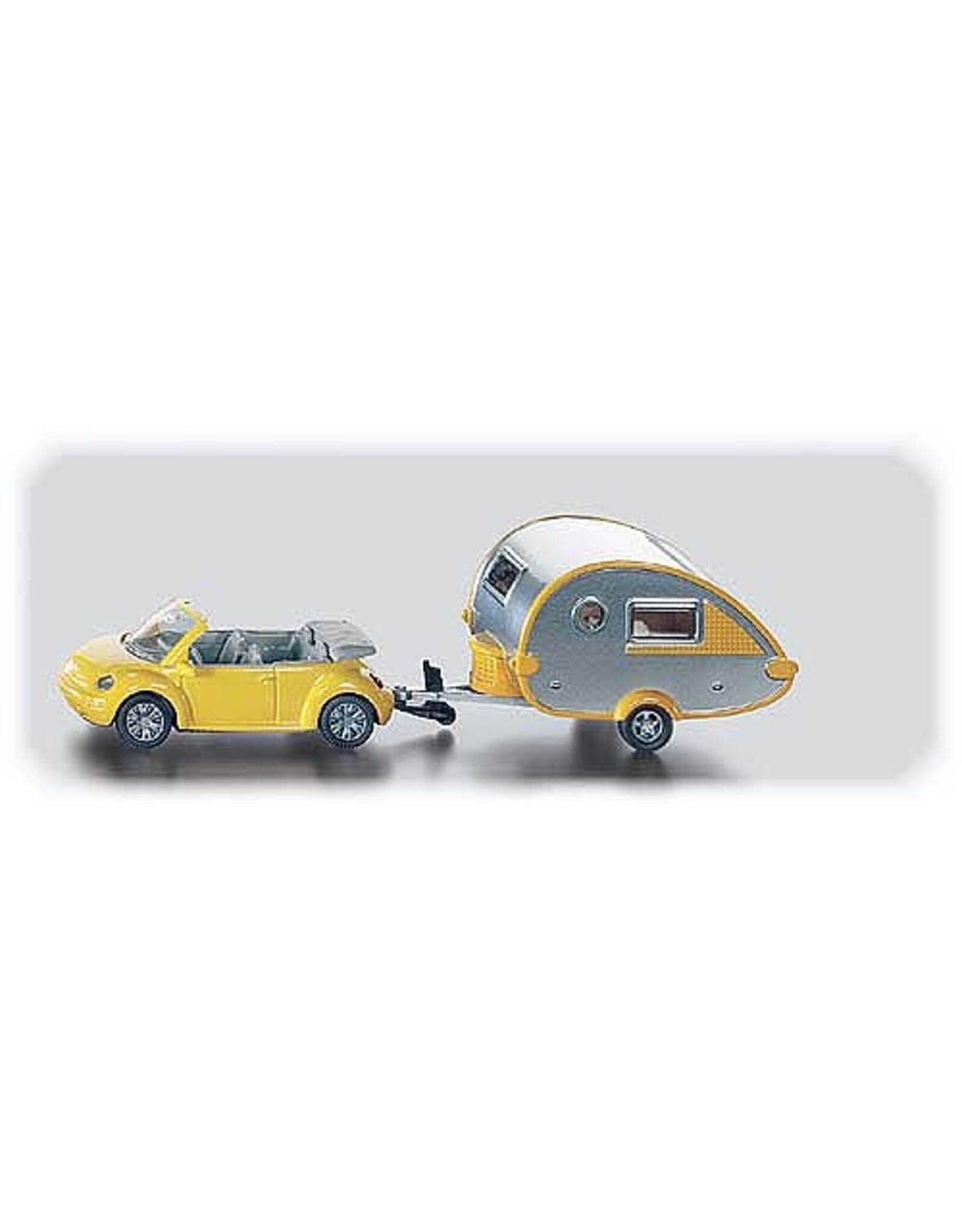 Siku Siku 1629 - Volkswagen Beetle met Caravan