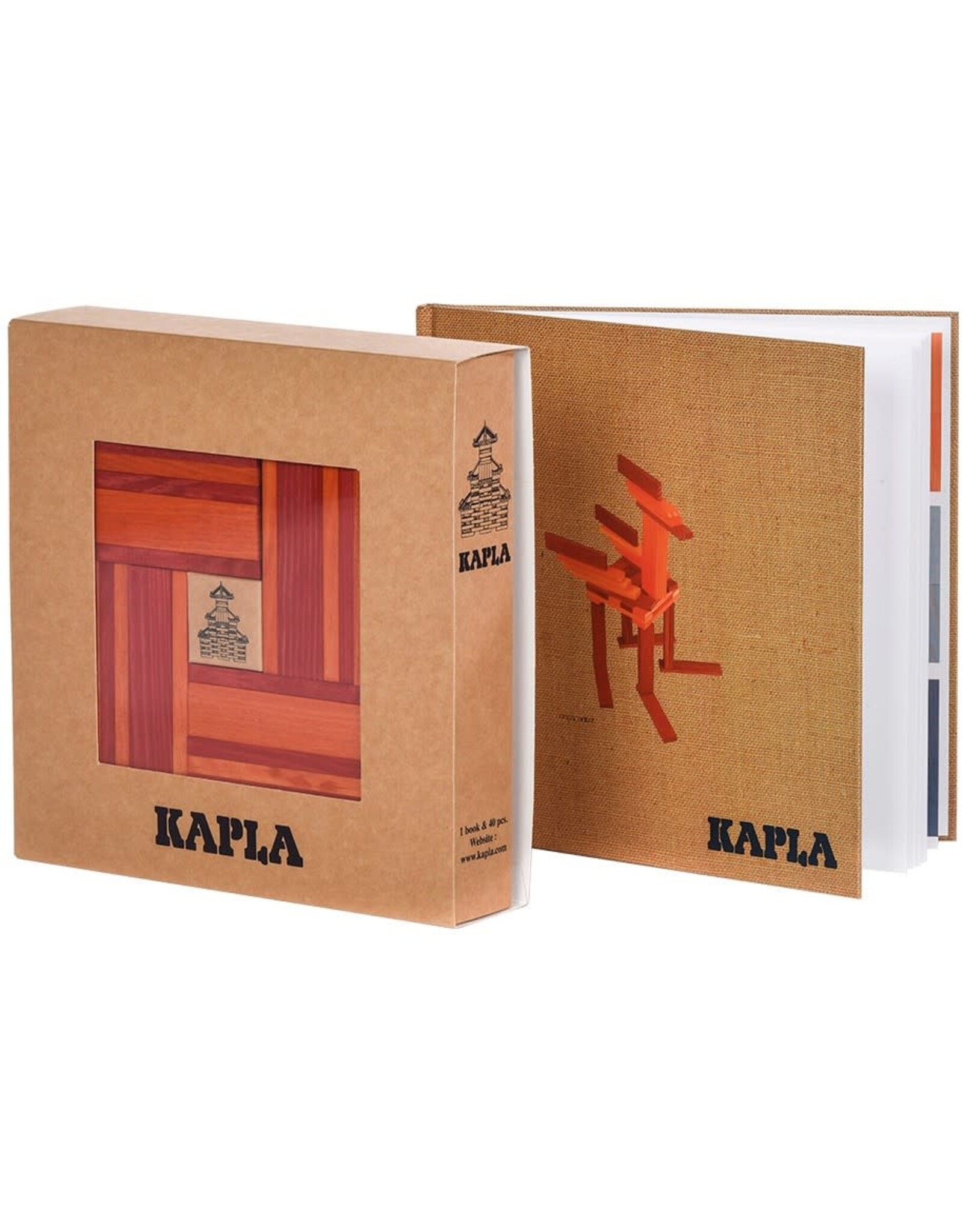 Kapla Kapla 40 Artbook - Rood/Oranje
